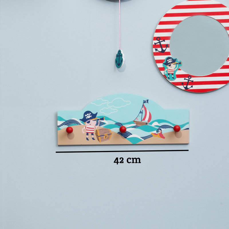 Wall 3 - Hook Coat Rack