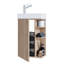 Raquele Bathroom Vanity with Basin-673049822