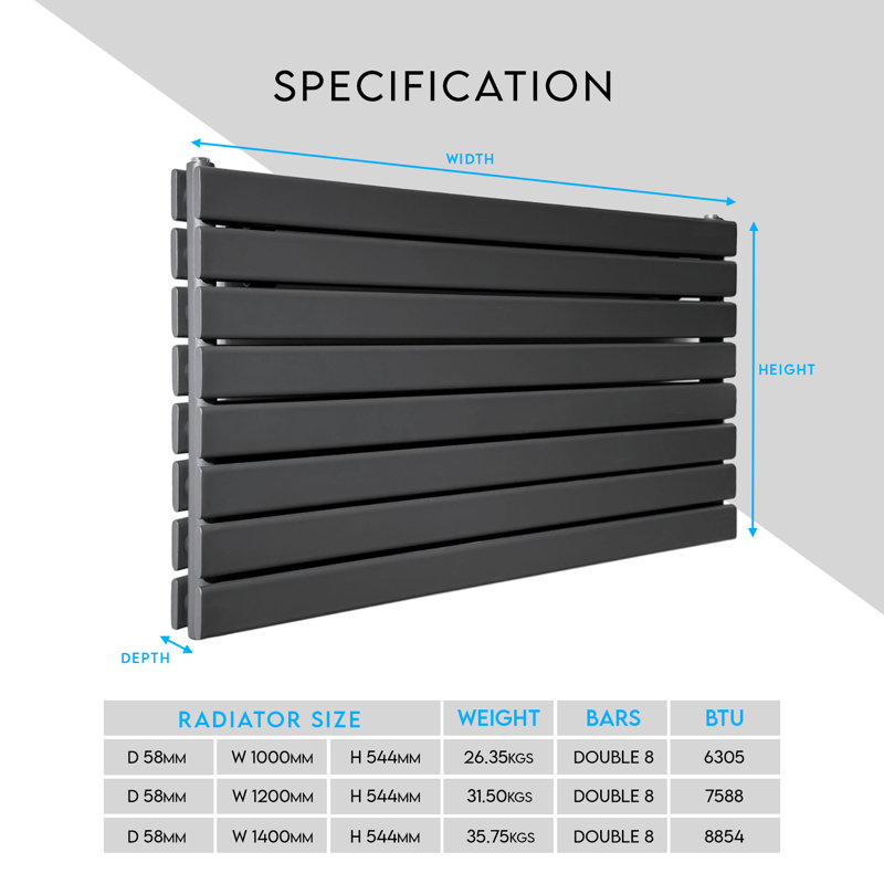 Horizontal Designer Radiator