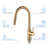Pull Down Single Handle Kitchen Faucet-116826381