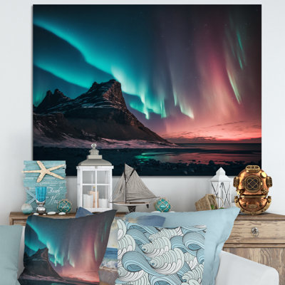 " Northern Lights Reflected On The Water VI "