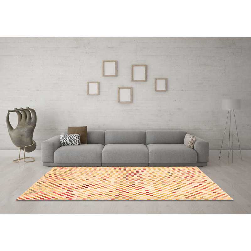 Thalia Performance Geometric Indoor Rug, Round 6'