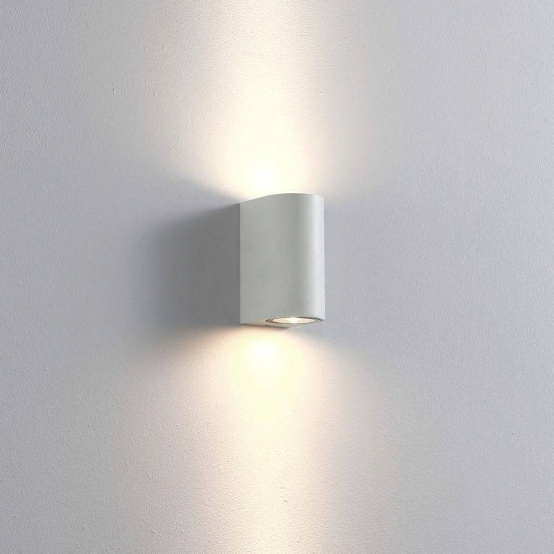 Rackhams White/Light 10 Watt Up And Down Outside Wall - Image 3