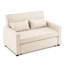 Canapé-lit inclinable en lin Modern-1731996360