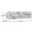 Nels 81.5'' Genuine Leather Square Arm Sofa
