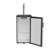 EdgeStar 3.2 Cubic Feet Silver Single Tap 5 Gal Keg Freestanding Kegerator with Door Lock and
