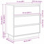 Bedside Cabinet 71 X 34.5 X 75 Cm Engineered Wood-1793487381