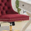 Chaise de bureau en velours-270066069