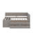 Twin Size Daybed With Drawers And Shelves-70212975