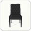 Ensemble de chaises de salle à manger capitonnées 2 pièces Robuste Confortable Pratique Durable-741820770