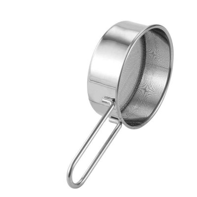 flour sifter 304 Stainless Steel Handheld Mini Flour
