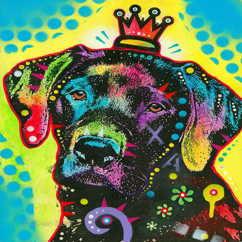 Ensembles de housse de couette DiaNoche en microfibre par Dean Russo - Labrador Retriever Dog 21