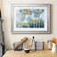 Indigo Forest - peinture encadrée-814222812-814222811-814489597