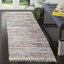 Tapis rayé en coton tissé à la main Conner-22810529