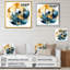 «Blue and Yellow Liquids I», reproduction sur toile-88535325-88535330