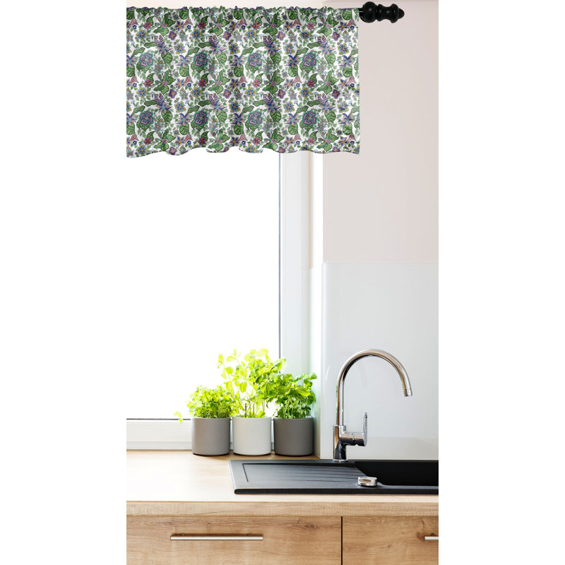 Ensemble de 2 cantonnières Ambesonne Ikat, L 54 po x L 12 po
