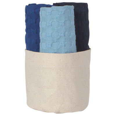 Cotton Waffle Dish Cloth Kitchen Towel