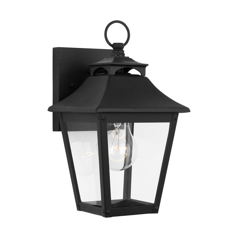 Galena Stainless Steel Wall Light, 10.88" H x 6" W x 6.88" D
