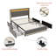 Upholstered Storage Bed with LED Headboard and Drawers-611722736-611722741