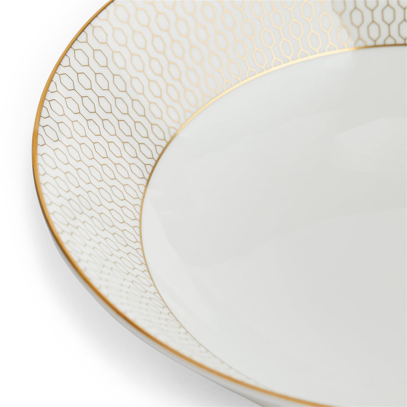 Wedgwood Gio Gold Soup/Cereal Bowl 8.3"