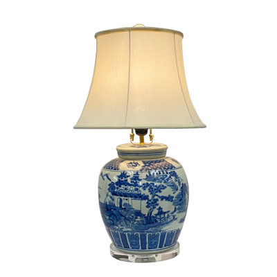CERAMIC JAR INTO LAMP