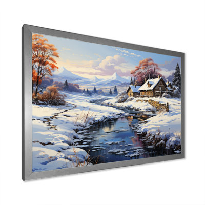 Winter Country Charm Landscape I