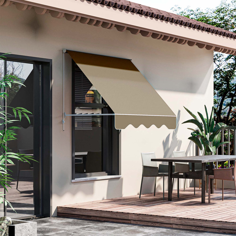 Auvent de patio rétractable polyvalent pour les espaces extérieurs, améliorant le confort et la protection.