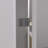 44 - 48"x76" Double Sliding Shower Door For Bathroom, 1/4" (6mm) Clear Tempered Glass, Aluminum Frame, And , Reversible Setup