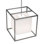 22" Square Kitzi Box Pendant