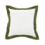 Coussin à fermeture à glissière géométrique 100% coton 20 po x 20 po-87795450-99955070
