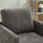 Wide Upholstered Swivel Armchair-62141721