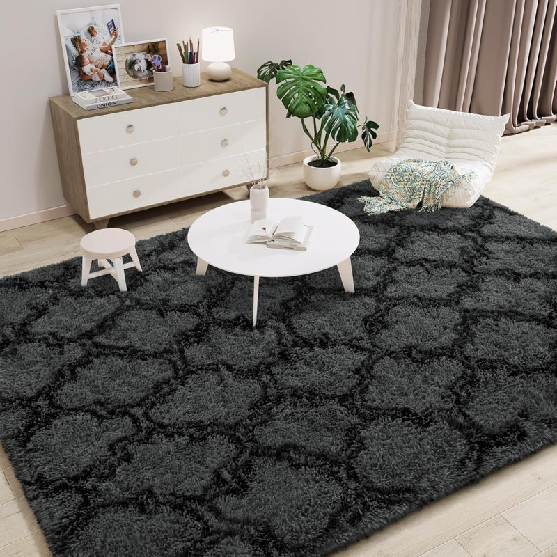 Shag Area Rug, Rectangle 183 x 275 cm