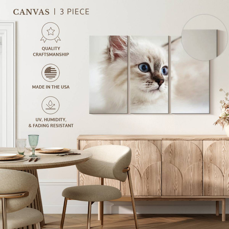 Brampt Neva Masquerade Cat, 32" H x 50" W