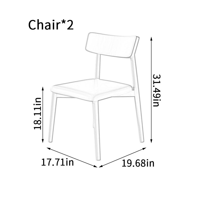 Creamy White Casual Comfort Dining Chairs