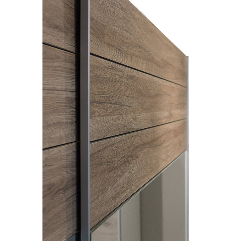 Colitta 2 Door Wardrobe, 210cm H x 220cm W x 61cm D
