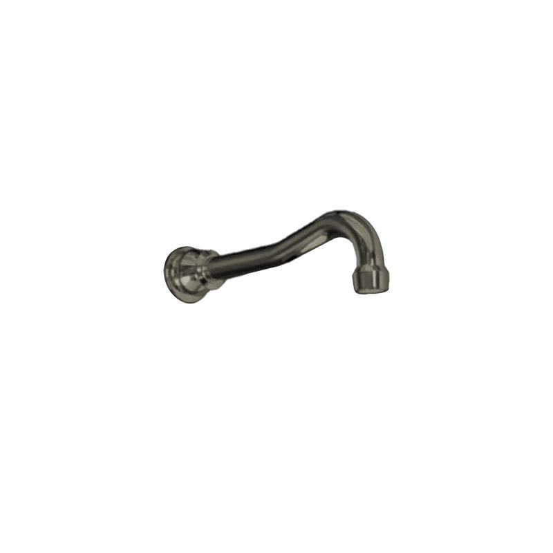 Bec de baignoire 10 1/2 po, Nickel mat