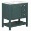 Meuble-lavabo 30 po avec lavabo en céramique