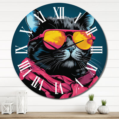Metal Wall Clock