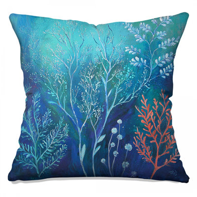 Coussin Botanical, coussins double face nature