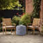 Pouf haut / extérieur Zyahir Syros Natural-957446037