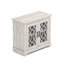 Armoire d'appoint en bois manufacturé à 2 portes avec panneaux en acrylique Eleana-1761012490