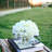 Silk Hydrangea Arrangement in Vase