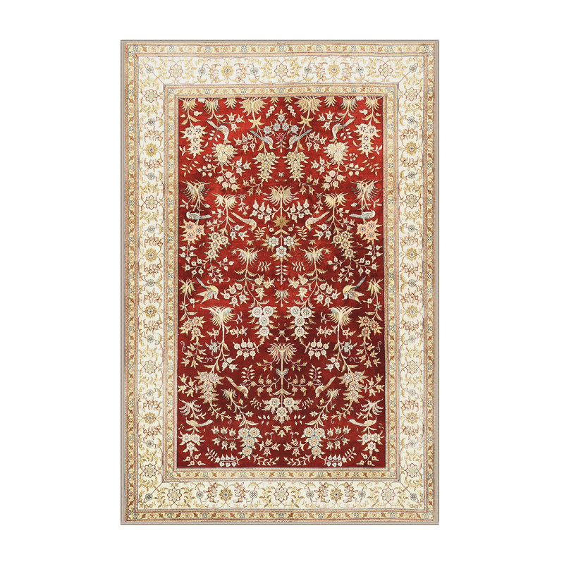 Awais Floral Indoor Rug, Rectangle 3' x 5'