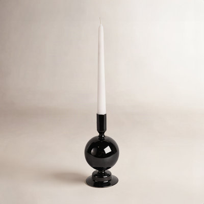 Rupani Glass Candlestick Holder