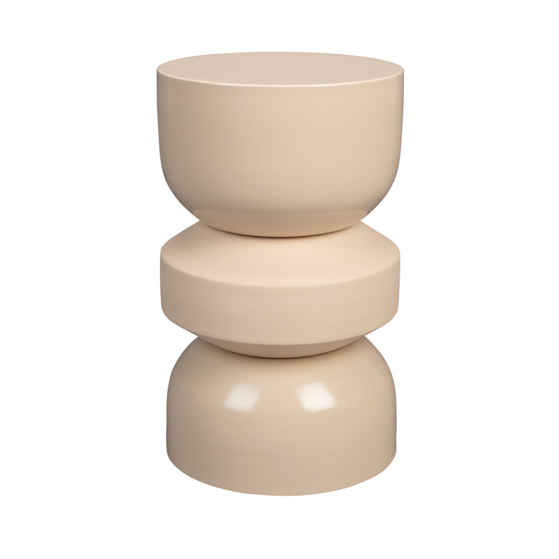 Tabouret d'appoint Apollo, Beige