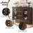 45" Sideboard and Buffet with Glass Door, Credenza with 3 Drawers for Living Room, Dining Room and Kitchen-420215643
