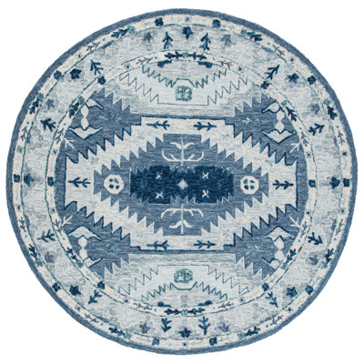 Lanagan Hand Tufted Wool Southwestern Rug