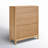 Finnian 38" W Solid Wood 5-Drawer Vertical Chest-430668201