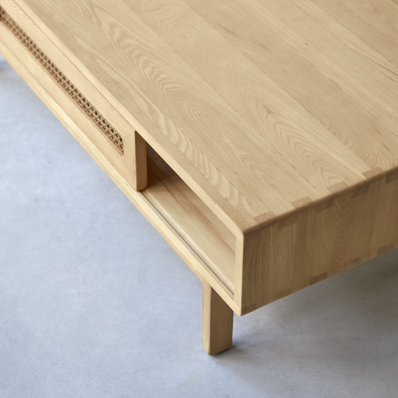 Luis Solid Wood Single Coffee Table