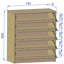 15 Pair Shoe Storage Cabinet